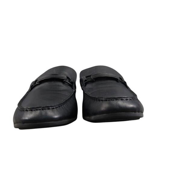 Steve Madden Shoes Mens 11.5 Loafer Moc Classic Slip On Black Leather Lifestyle main image 16